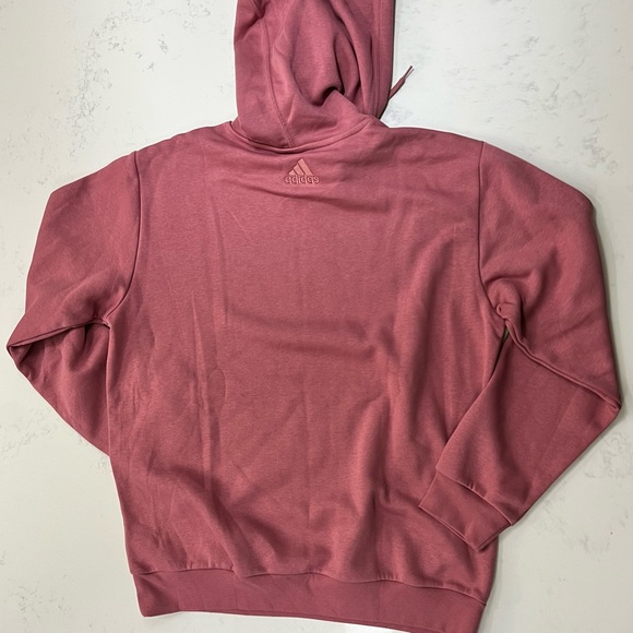 Adidas Maroon Sweatshirt with White Logo - Picture 6 of 7